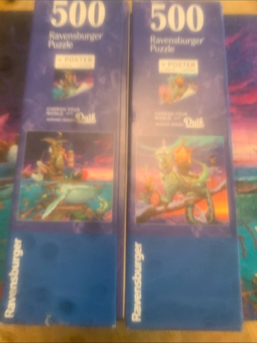Puzzles (2) Ravensburger   500ct